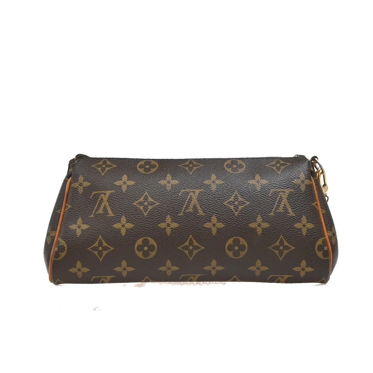 LOUIS VUITTON Eva 2Way Chain Shoulder Bag Monogram Leather Brown M95567 99EF312