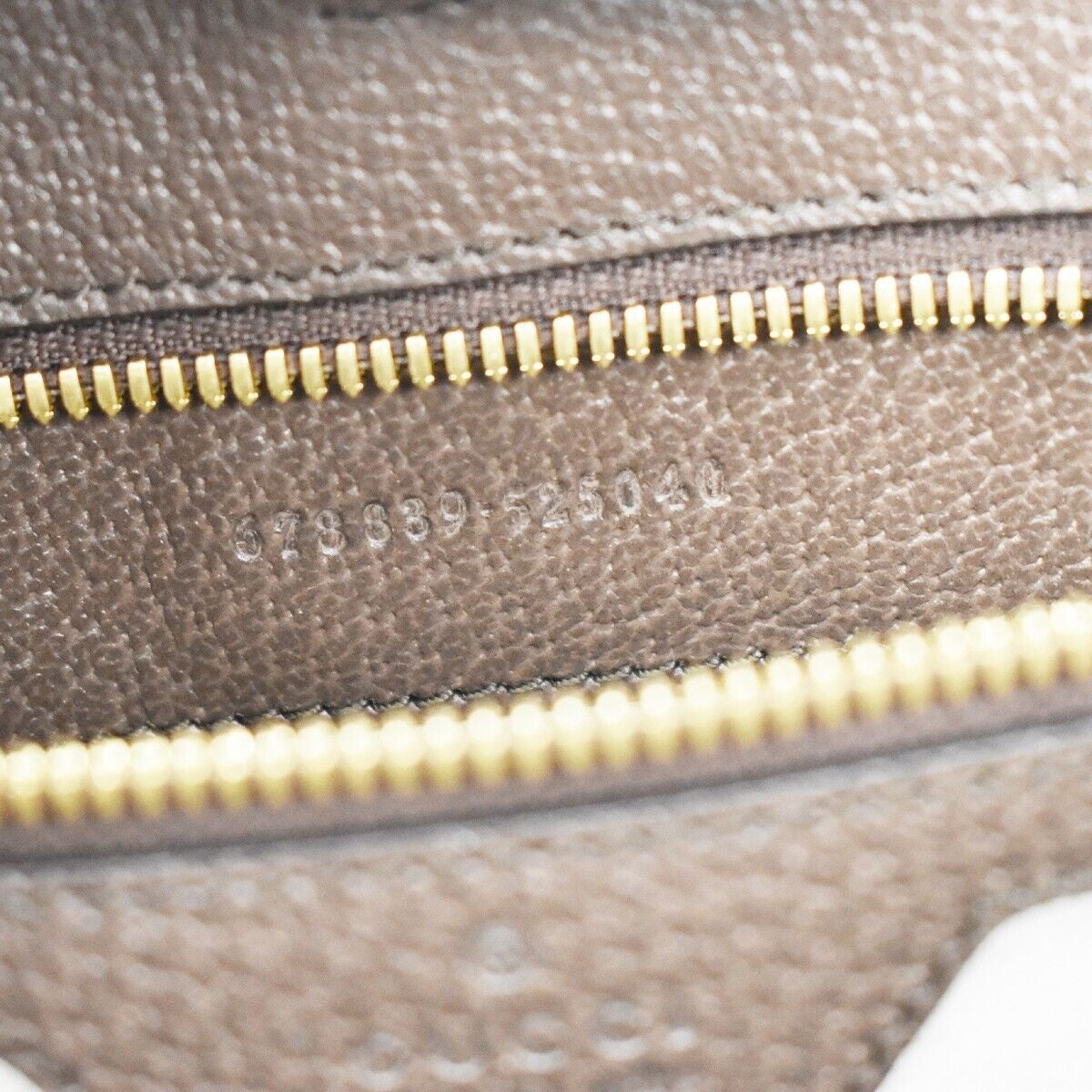 GUCCI Jumbo GG 2Wy Shoulder Hand Bag Canvas Leather Brown Gold Italy 641RC768