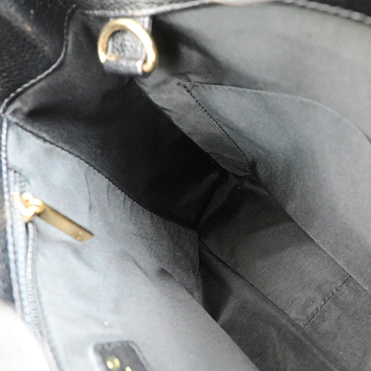 CHANEL CC Logo PST Chain Shoulder Bag Grained Calfskin Leather BK GHW 644RK686