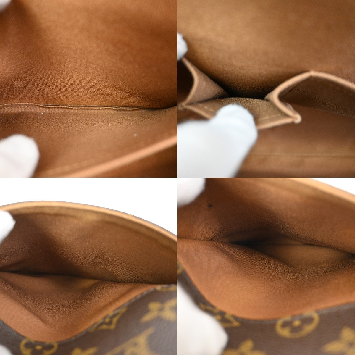 LOUIS VUITTON Abbesses Messenger Shoulder Bag Monogram Leather BN M45257 70KB539