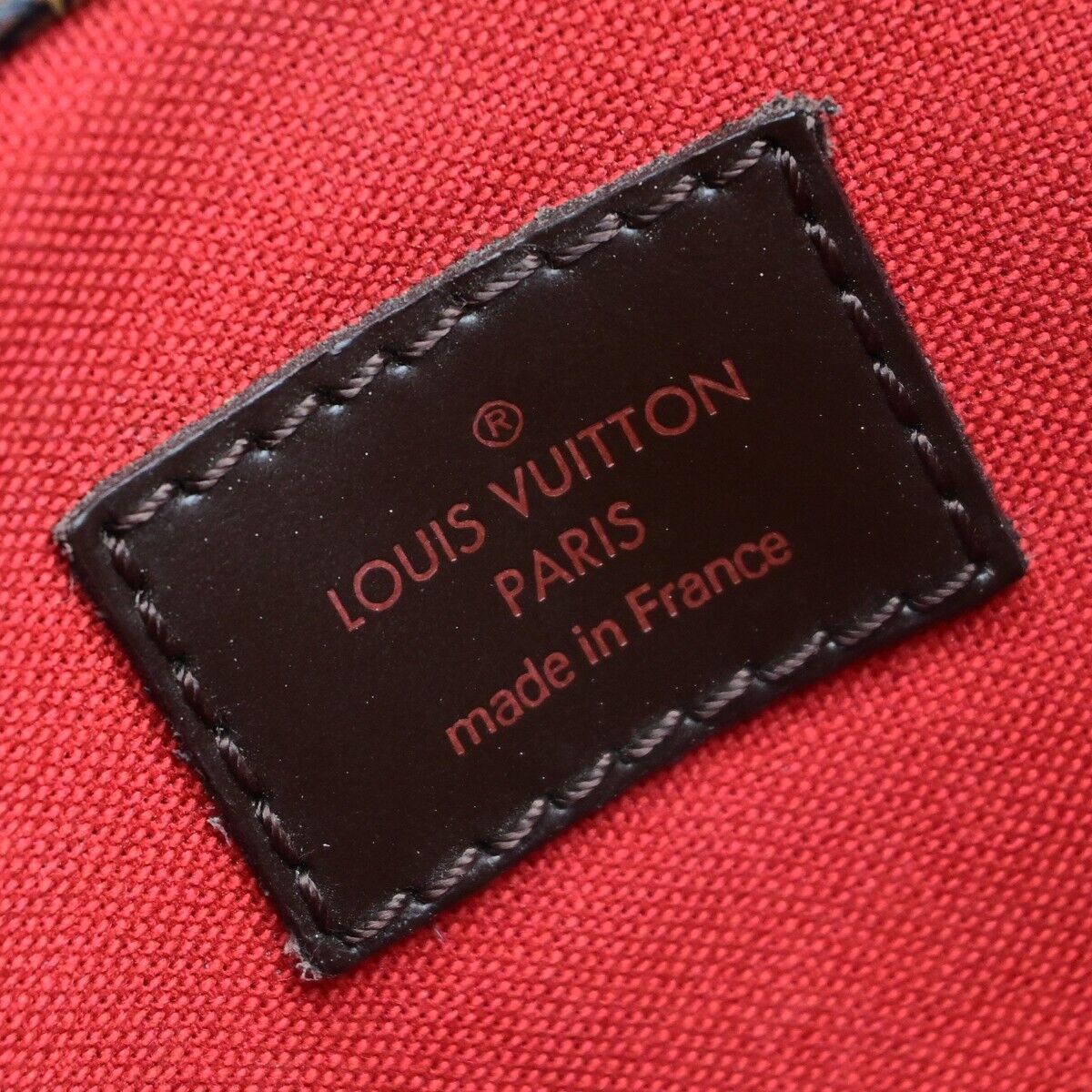 LOUIS VUITTON Bloomsbury PM Shoulder Bag Damier Leather Brown N42251 95EE036