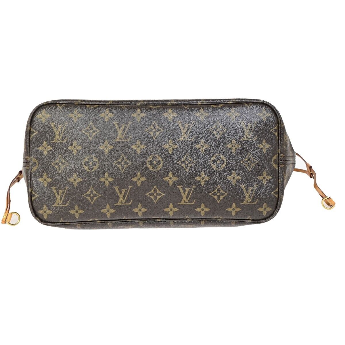 LOUIS VUITTON Neverfull MM Shoulder Tote Bag Monogram Leather BN M40996 607SJ445