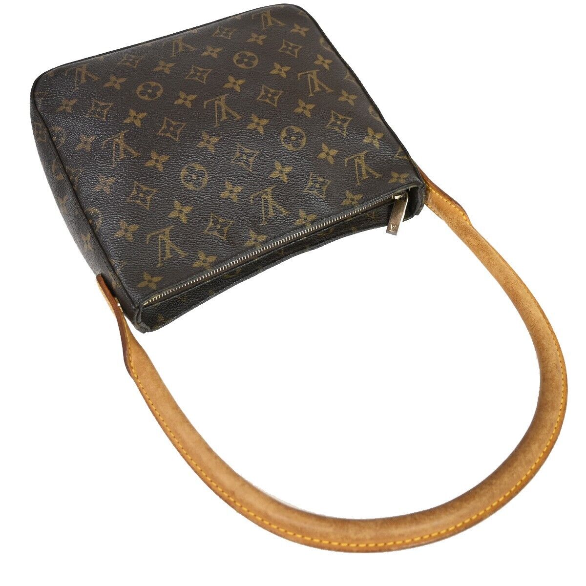 LOUIS VUITTON Looping MM Shoulder Bag Monogram Leather BN France M51146 85HB739