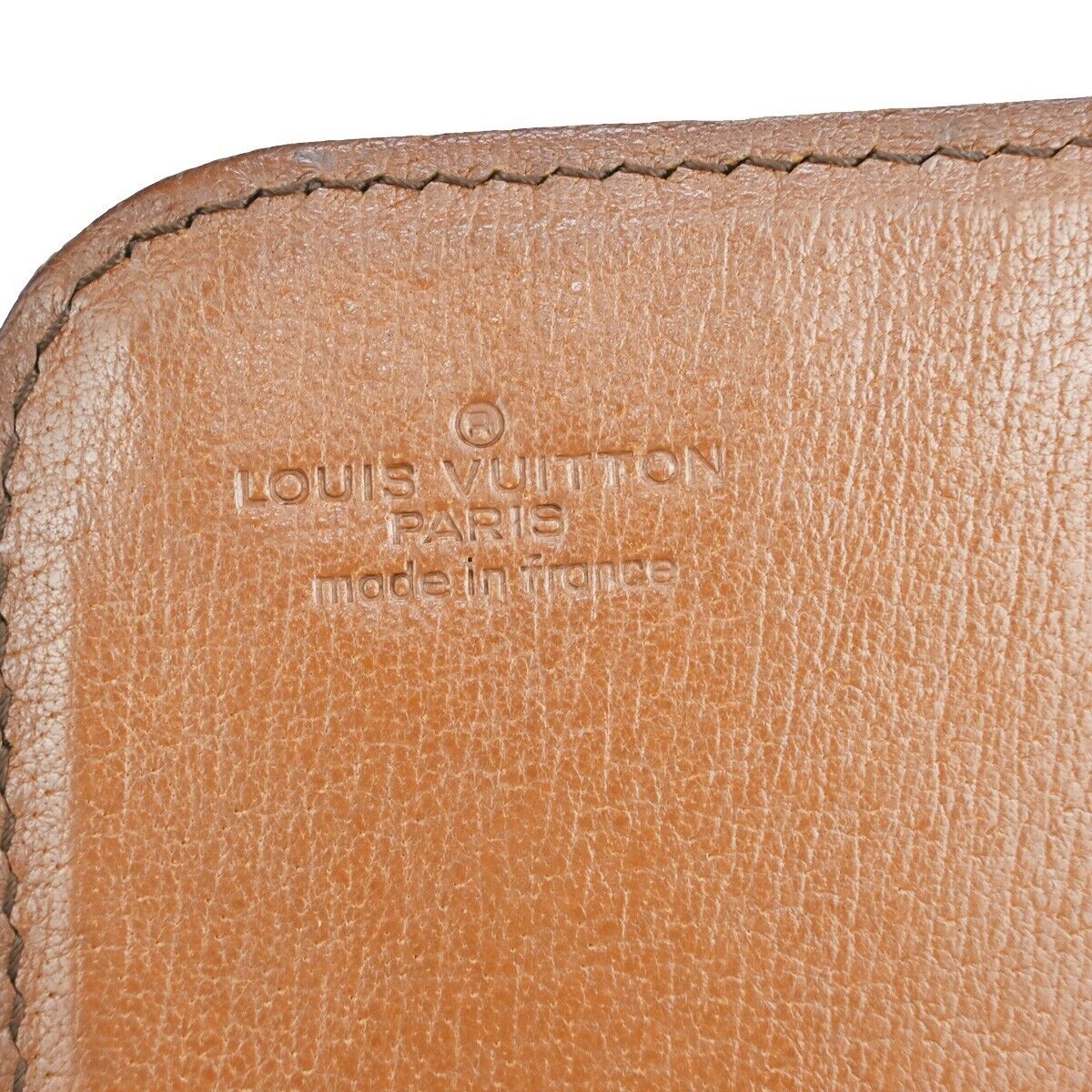 LOUIS VUITTON Cartouchiere GM Shoulder Bag Monogram Leather Brown M51252 64EA441
