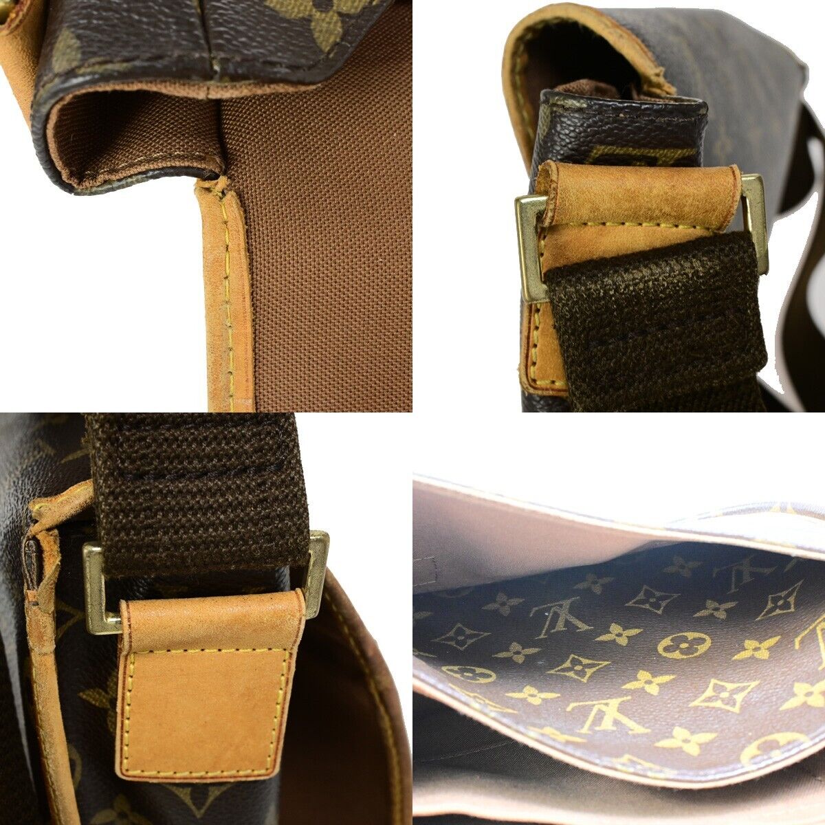 LOUIS VUITTON Messenger Bosphore PM Shoulder Bag Monogram Leather M40106 83HC048