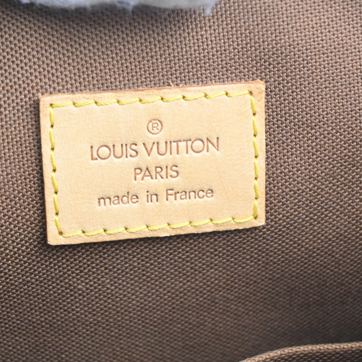 LOUIS VUITTON Batignolles Tote Hand Bag Monogram Leather Brown M51156 17KC818
