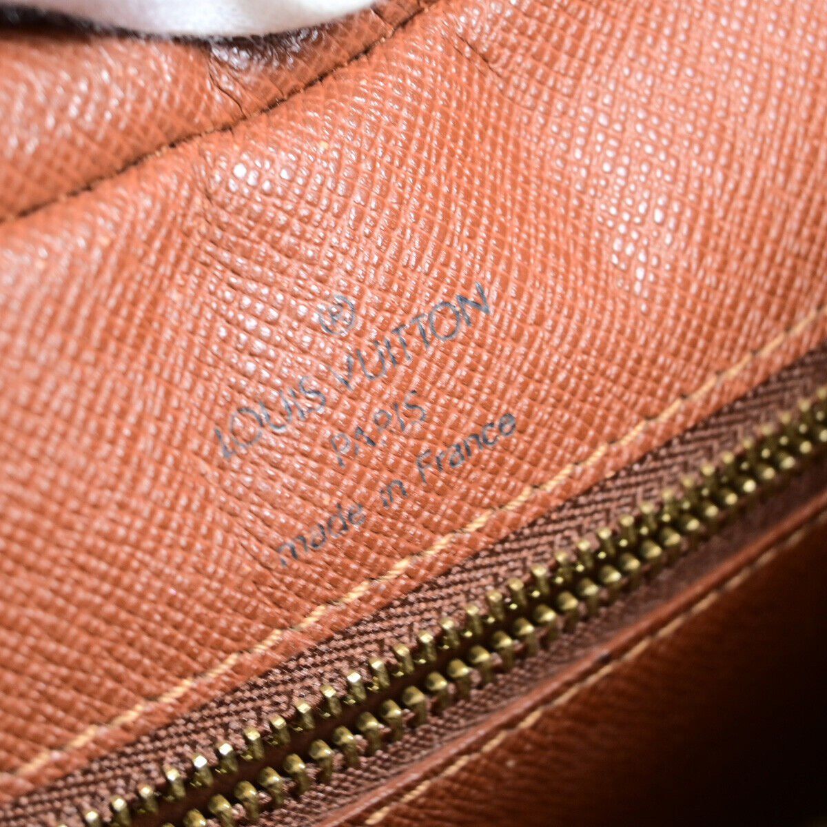 LOUIS VUITTON Boulogne 30 Shoulder Bag Monogram Leather Brown M51265 79YF136