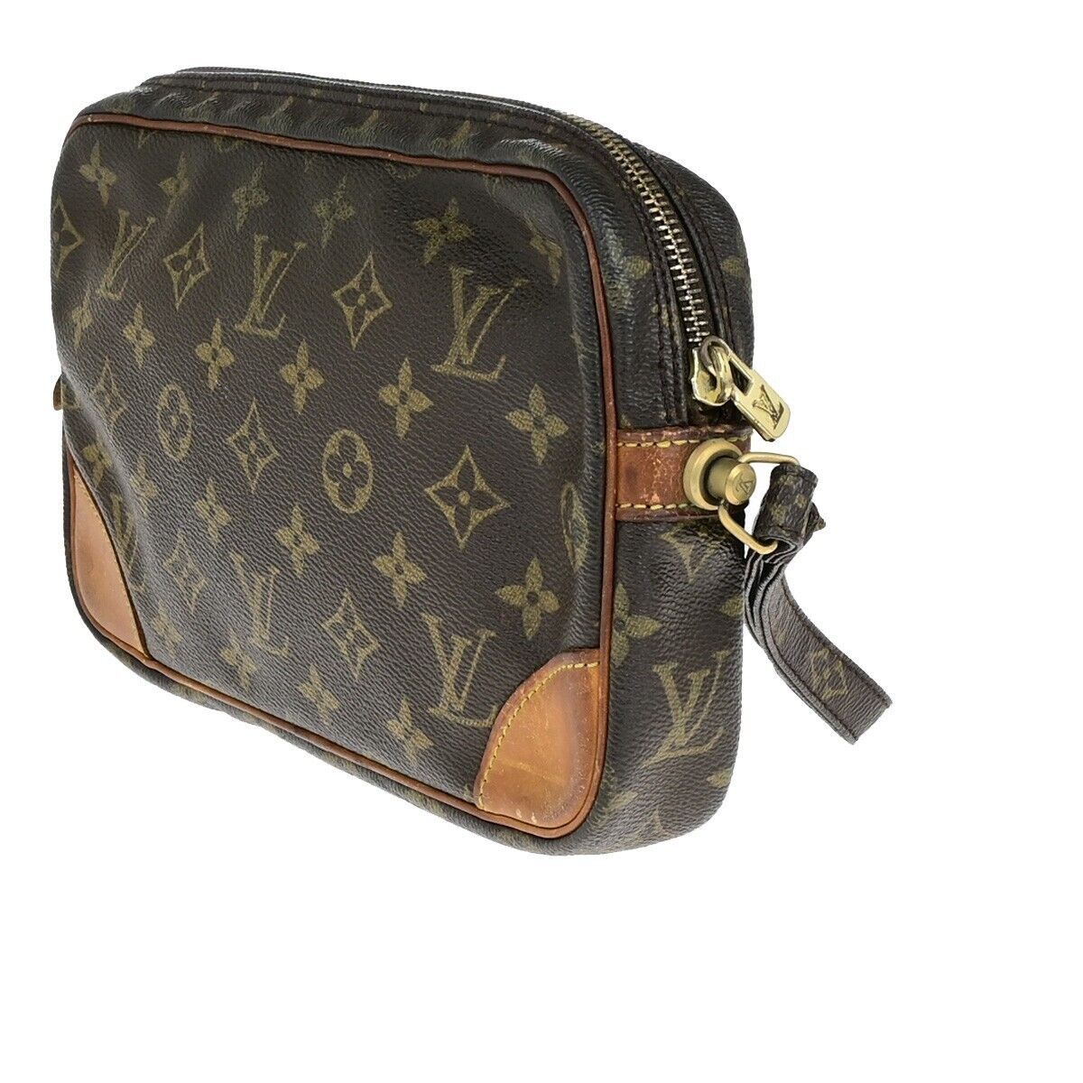 LOUIS VUITTON Marly Dragonne GM Clutch Hand Bag Monogram Brown M51825 67ED026