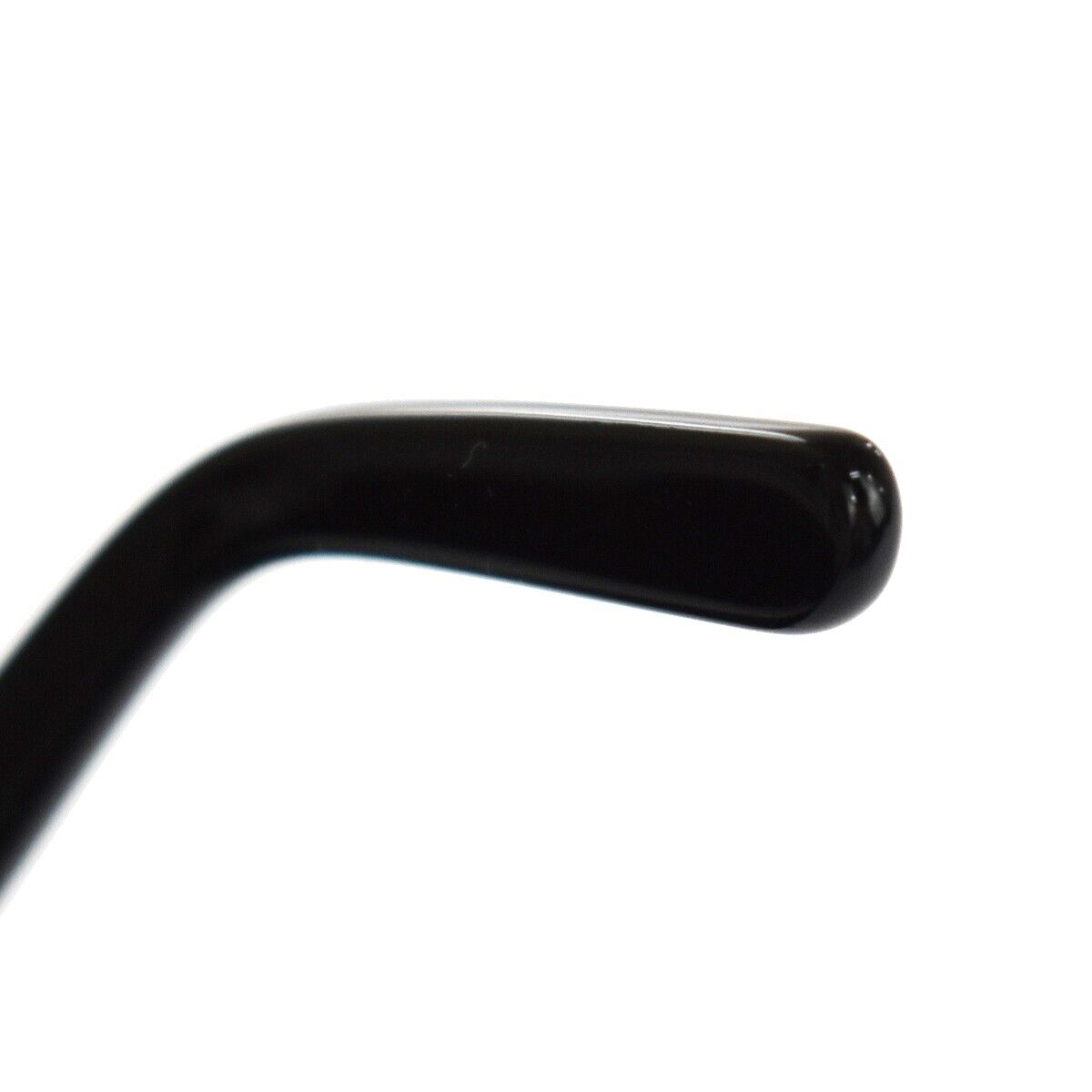 CARTIER Logo Sunglasses Eye Wear Metal Plastic Black Silver 09YD473