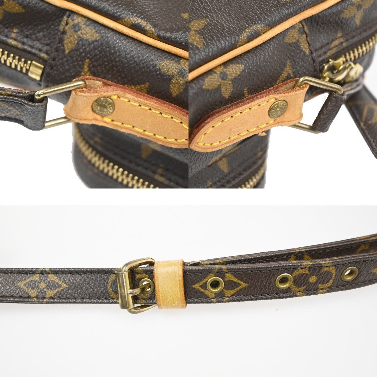 LOUIS VUITTON Amazon Crossbody Shoulder Bag Monogram Leather BN M45236 86CA743