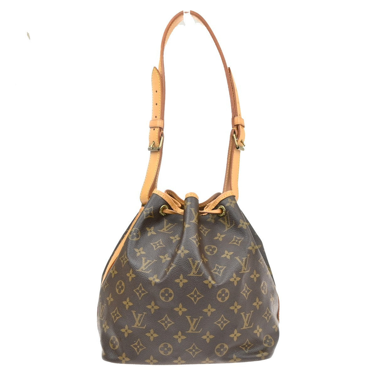 LOUIS VUITTON Petit Noe Drawstring Shoulder Bag Monogram BN USA M42226 94MA648