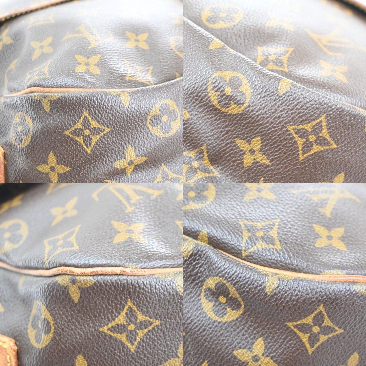 LOUIS VUITTON Saumur 35 Shoulder Bag Monogram Leather BN France M42254 31MA327