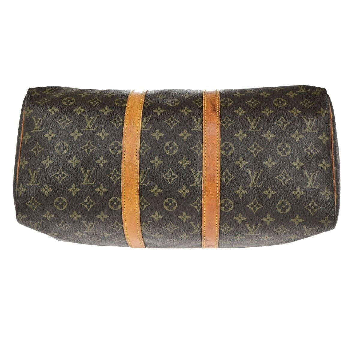 LOUIS VUITTON Keepall 45 Travel Hand Bag Monogram Leather Brown M41428 30ED017