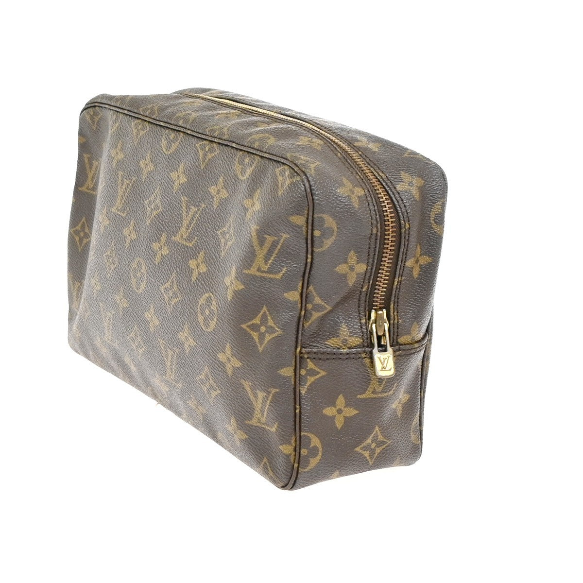 LOUIS VUITTON Trousse Toilette 28 Clutch Hand Bag Monogram Brown M47522 62PA075