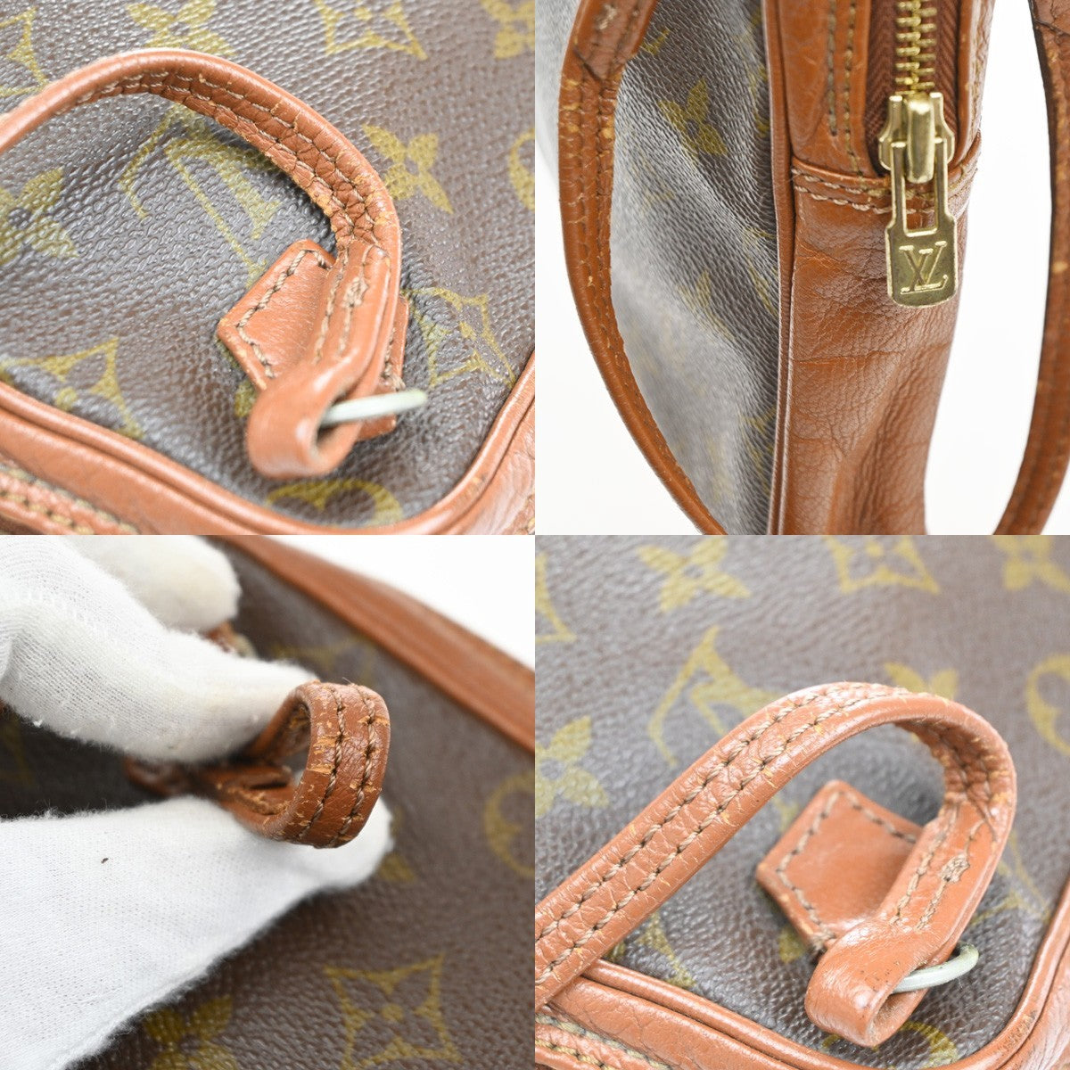 LOUIS VUITTON Pochette Sports Clutch Bag Monogram Leather BN No.183 09CA938