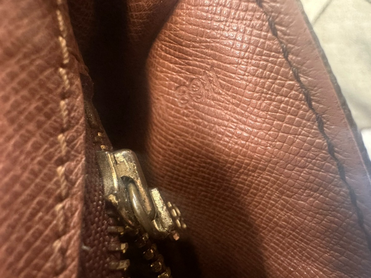 LOUIS VUITTON Chantilly PM Shoulder Bag Monogram Leather Brown M51234 64CA667