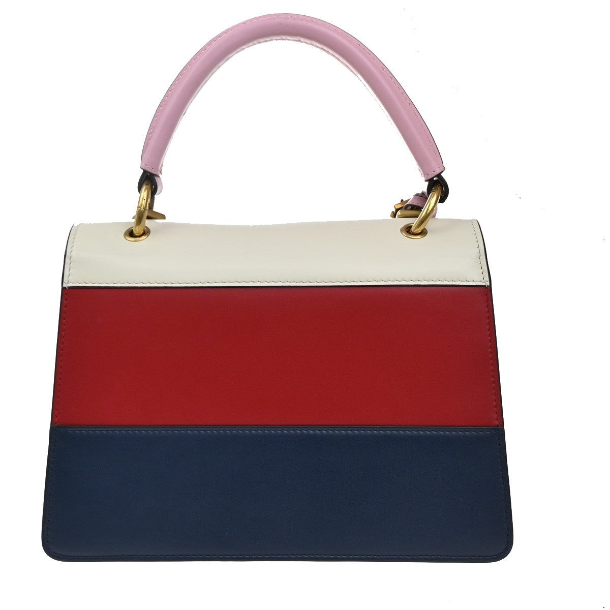 GUCCI Bee Queen Margaret Logo 2way Shoulder Hand Bag Leather GHW Italy 29RL718