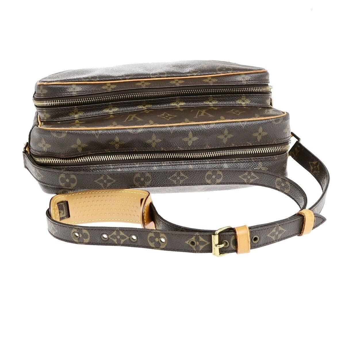 LOUIS VUITTON Nile Crossbody Shoulder Bag Monogram Leather Brown M45244 35EB725