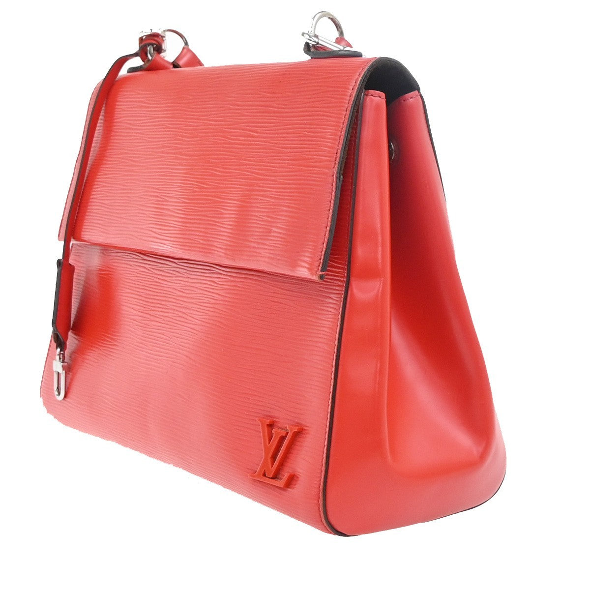 LOUIS VUITTON Cluny MM 2Way Shoulder Hand Bag Epi Leather Red SHW M41333 25ZA365