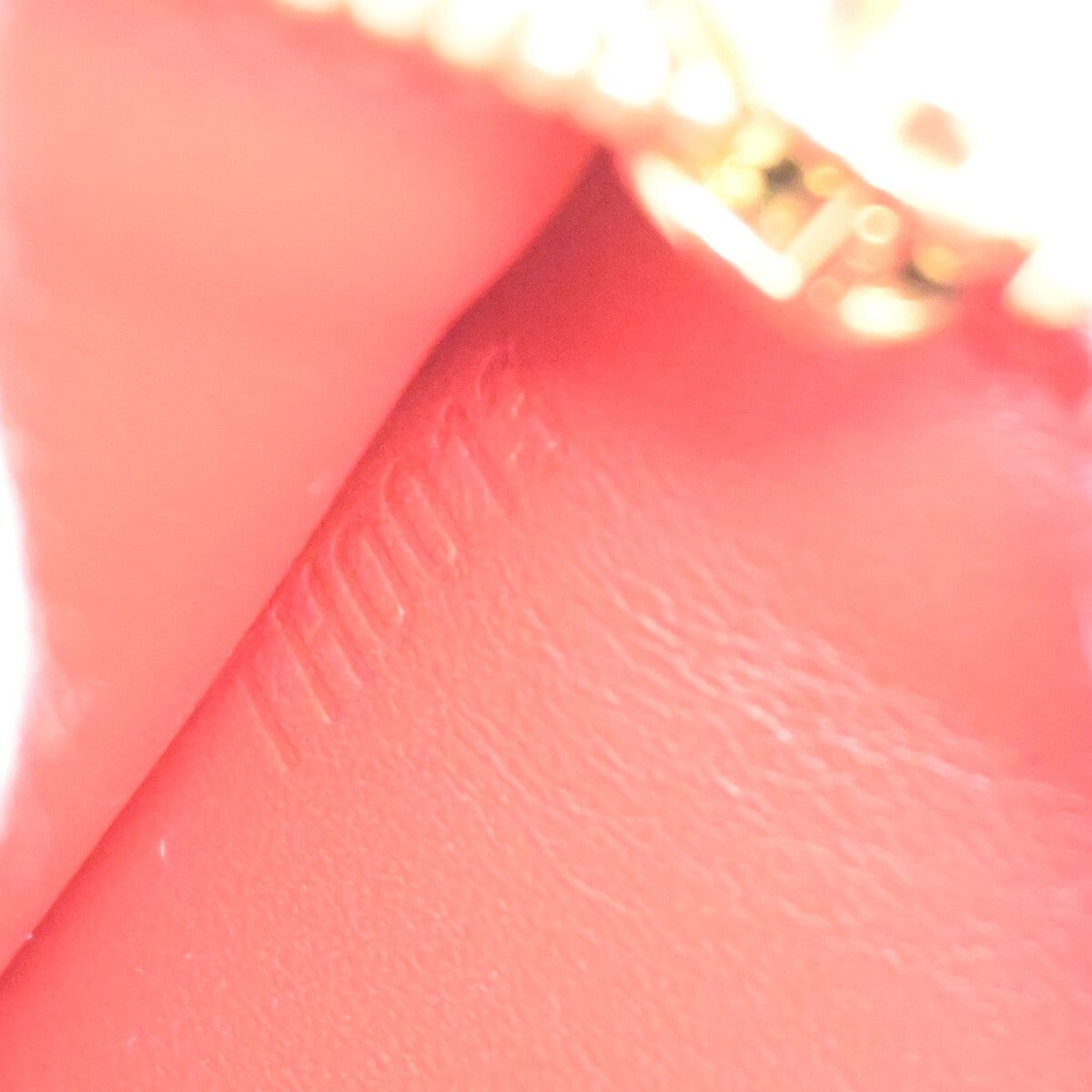 LOUIS VUITTON Portefeuille Monnaie Credit Long Wallet Vernis Pink M91236 05FB686