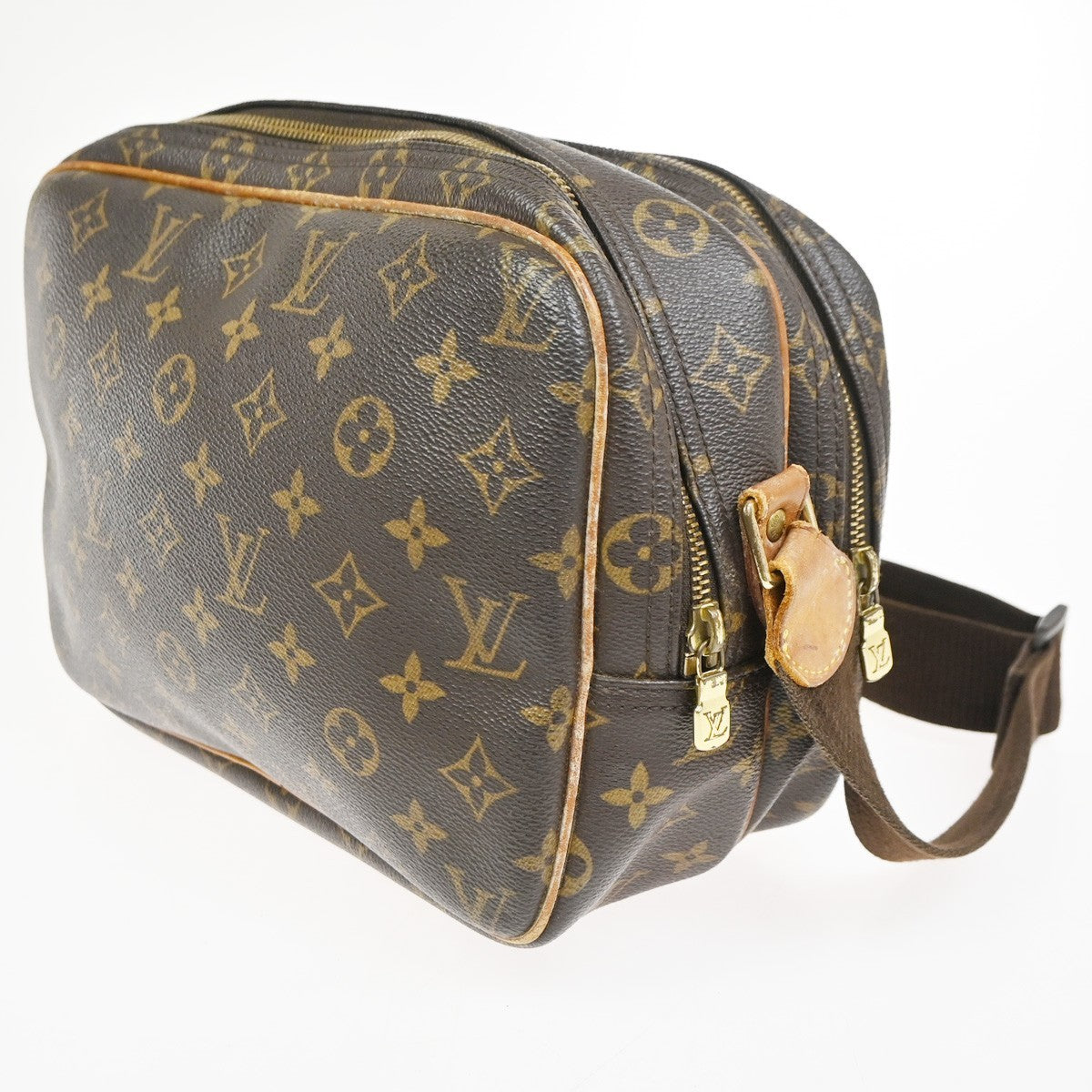 LOUIS VUITTON Reporter Crossbody Shoulder Bag Monogram Leather BN M45254 35KC834