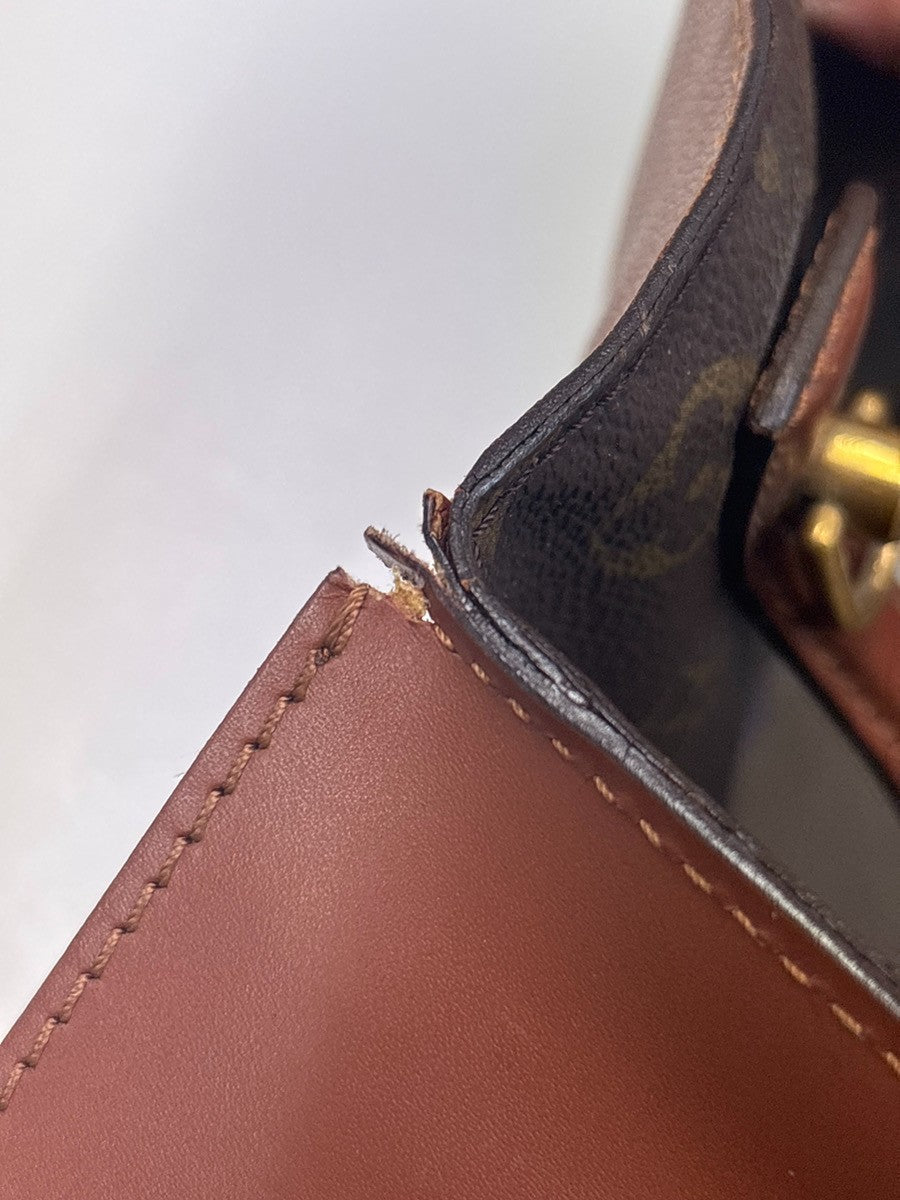 LOUIS VUITTON Monceau 28 2Way Shoulder Hand Bag Monogram Leather M51185 35MA646