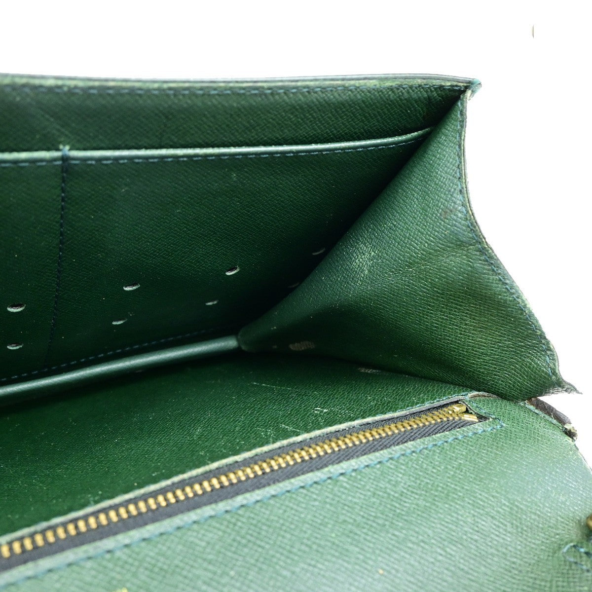 LOUIS VUITTON Pochette Kourad Clutch Hand Bag Taiga Leather GN M30194 07KC314