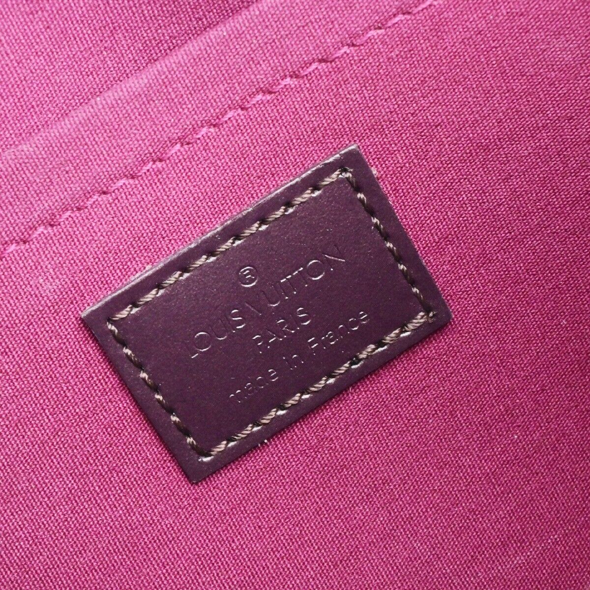 LOUIS VUITTON Shelton Shoulder Bag Monogram Mat Leather Purple M55176 82ED236