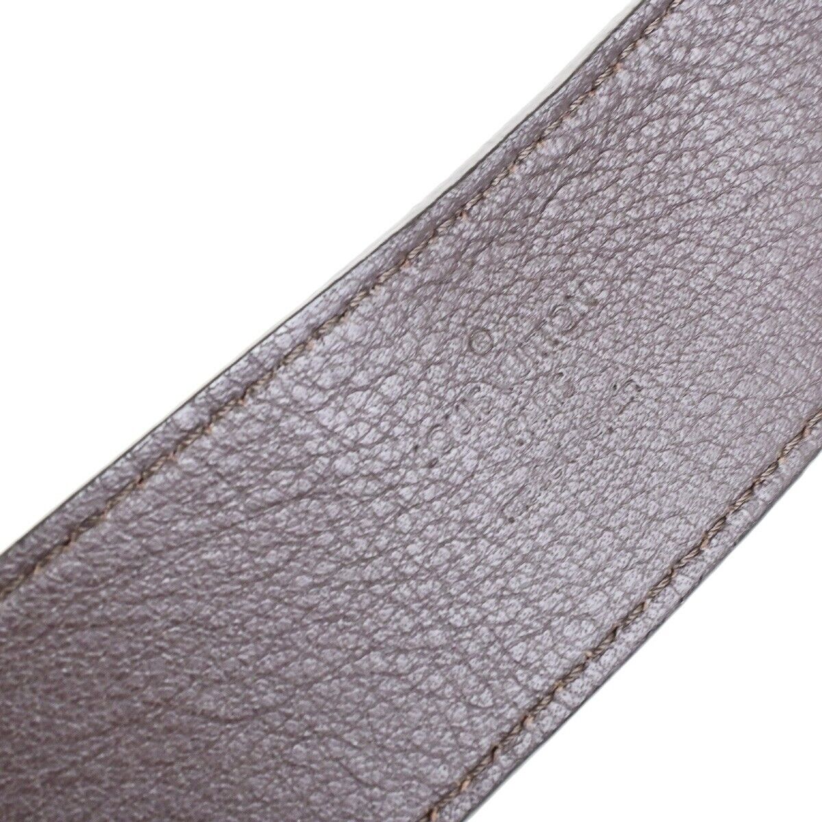 LOUIS VUITTON Ceinture Belt 80/32 Monogram Vernis Bordeaux Red M9874 32FB328