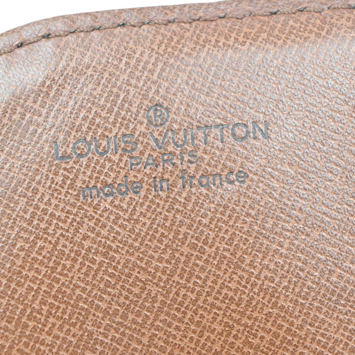 LOUIS VUITTON Cartouchiere MM Shoulder Bag Monogram Leather Brown M51253 82KD042