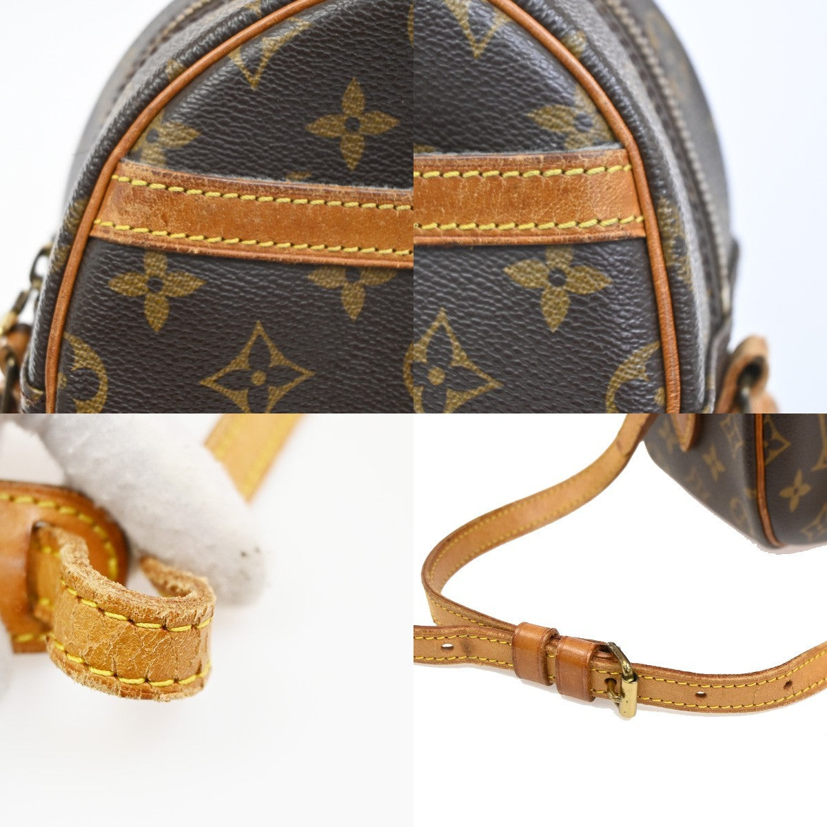 LOUIS VUITTON Blois Crossbody Shoulder Bag Monogram Leather Brown M51221 85CA730