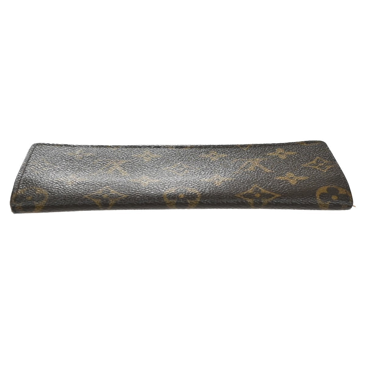 LOUIS VUITTON Yen 3 Cult Credit Long Wallet Monogram Leather M61818 05KC809