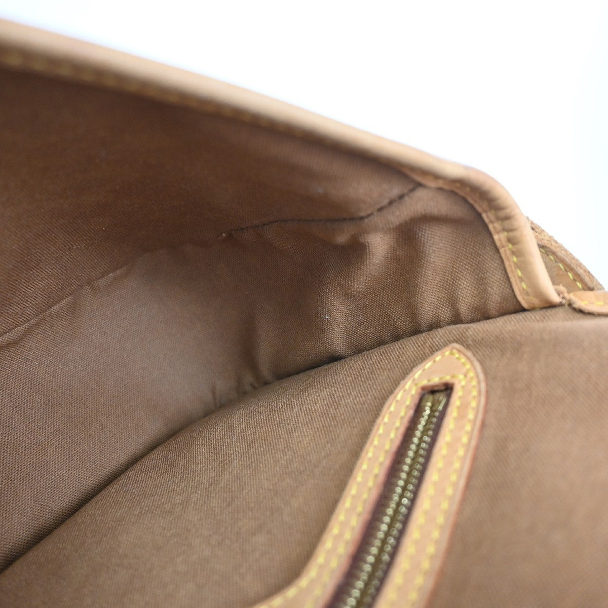 LOUIS VUITTON Sologne Shoulder Bag Monogram Leather Brown France M42250 22YJ164