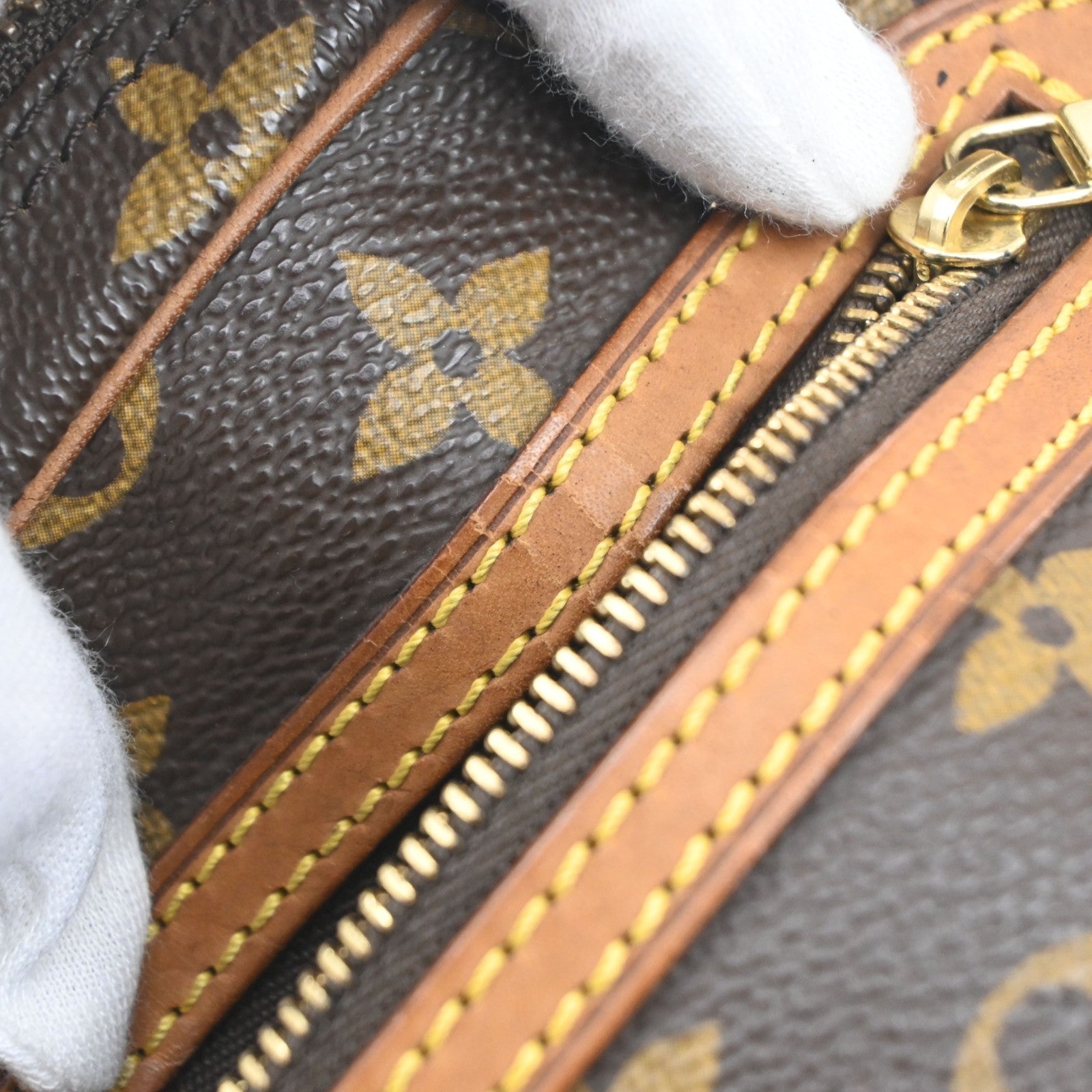 LOUIS VUITTON Marly Dragonne GM Clutch Hand Bag Monogram Leather M51825 38MA659