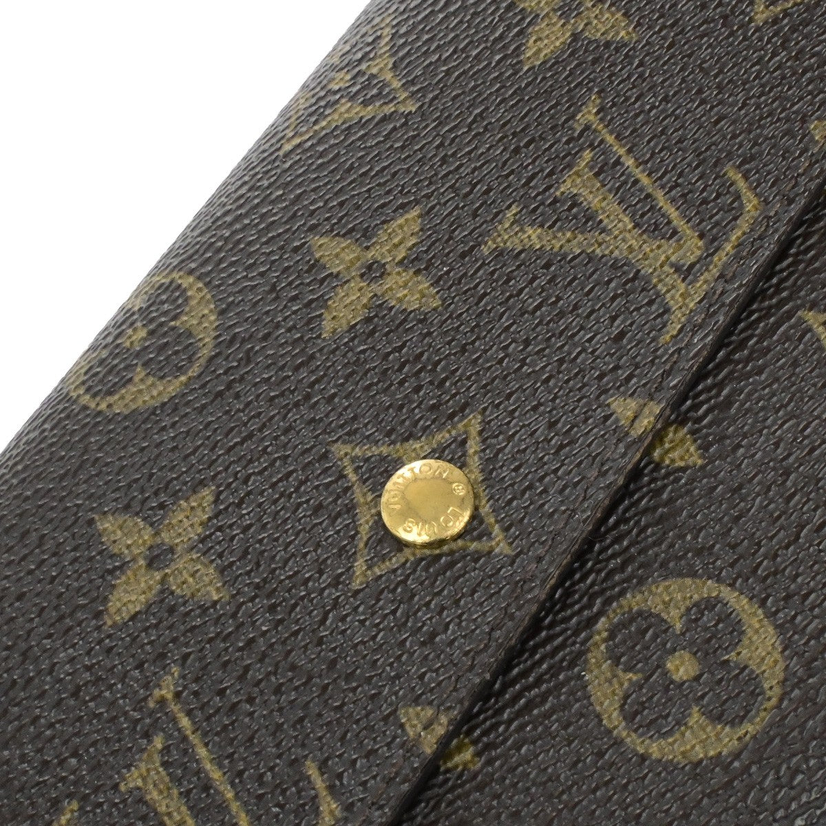 LOUIS VUITTON International Long Trifold Wallet Monogram Leather M61217 68YH185