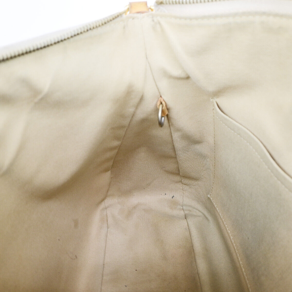 LOUIS VUITTON Siracusa MM Shoulder Bag Damier Azur Leather White N41112 37YG611