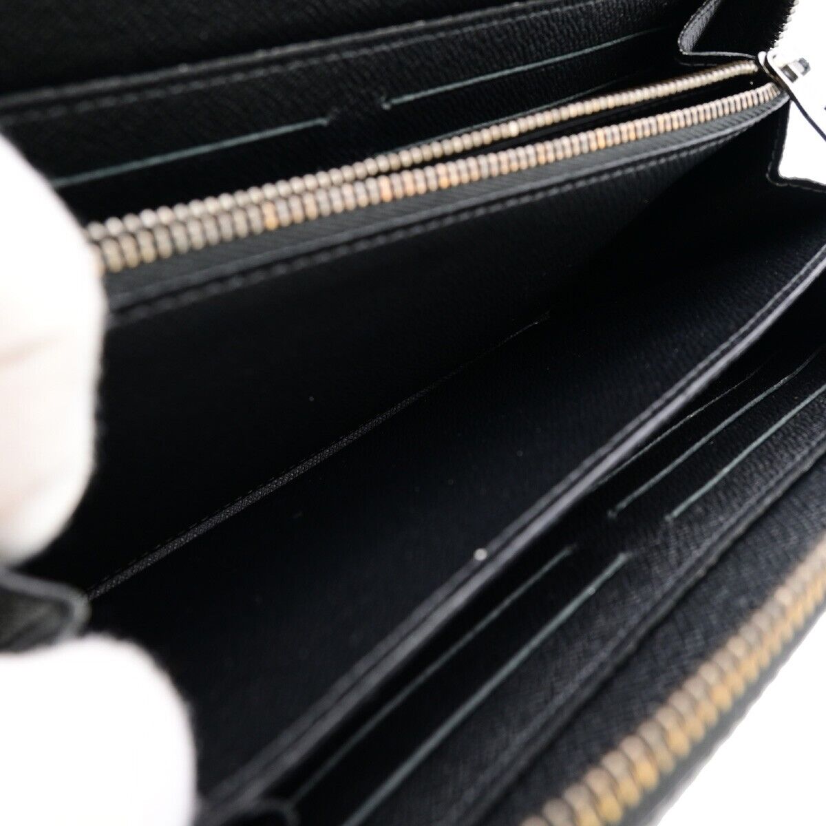 LOUIS VUITTON Zippy XL Long Bifold Wallet Monogram Eclipse BK M61698 93EA986