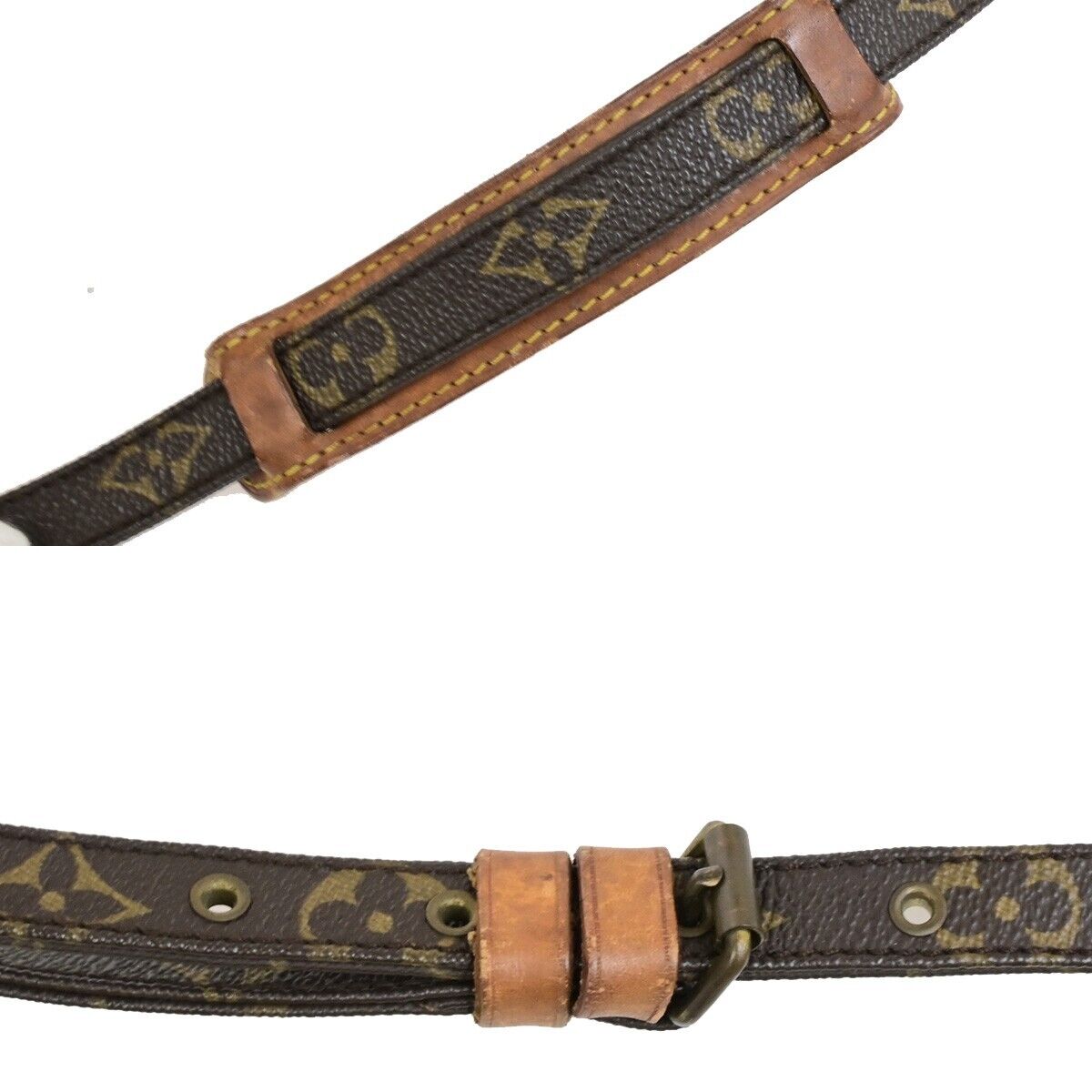 LOUIS VUITTON Amazon Crossbody Shoulder Bag Monogram Leather BN M45236 38FB362