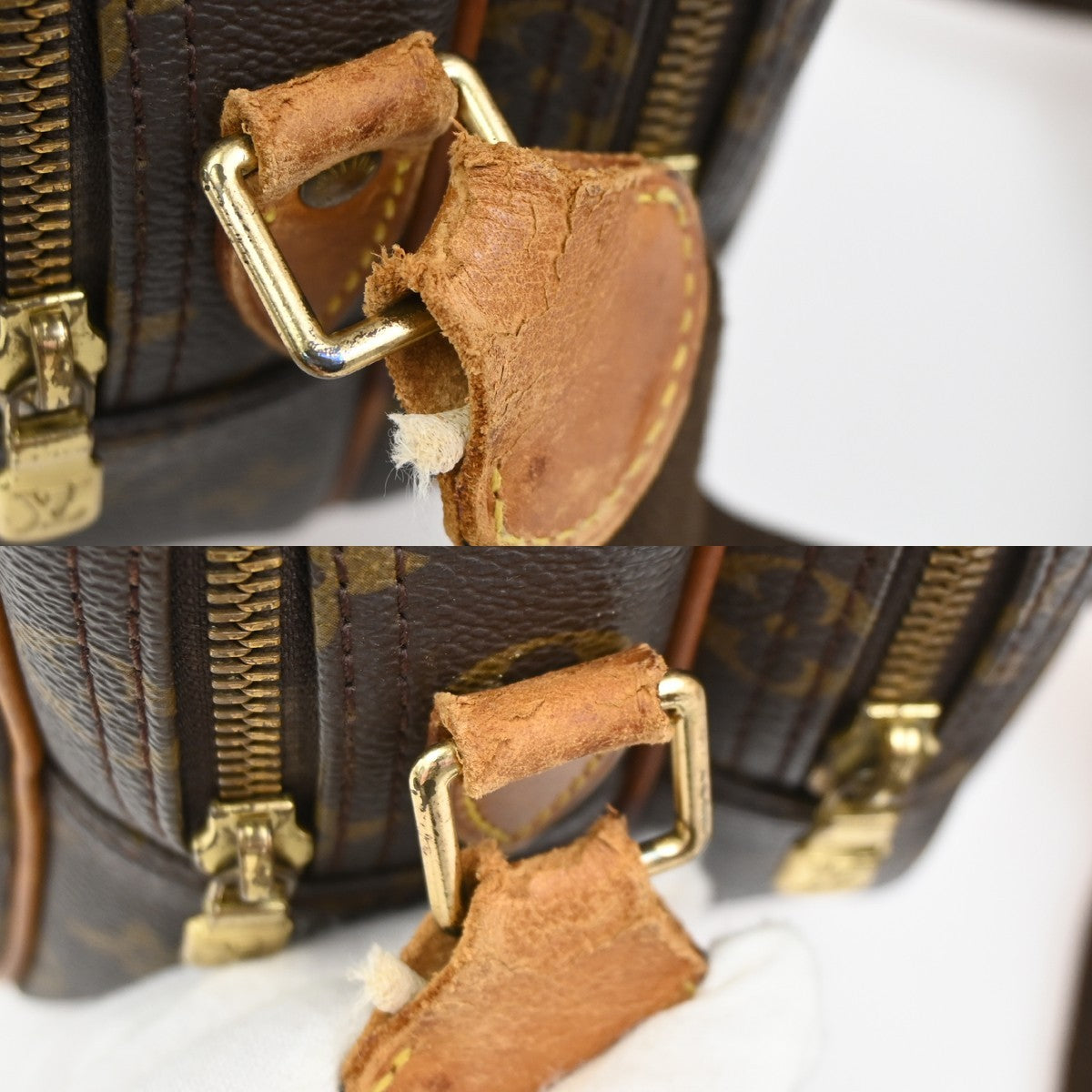 LOUIS VUITTON Reporter PM Crossbody Shoulder Bag Monogram Leather M45254 36YJ162