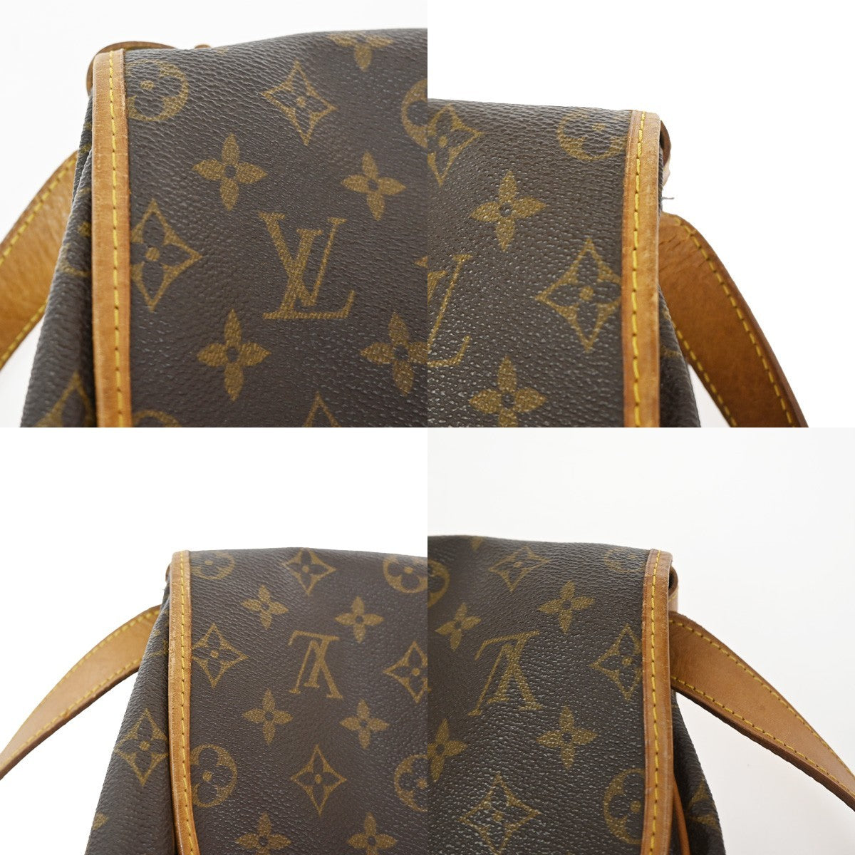 LOUIS VUITTON Saumur 35 Shoulder Bag Monogram Leather BN France M42254 88ZA276