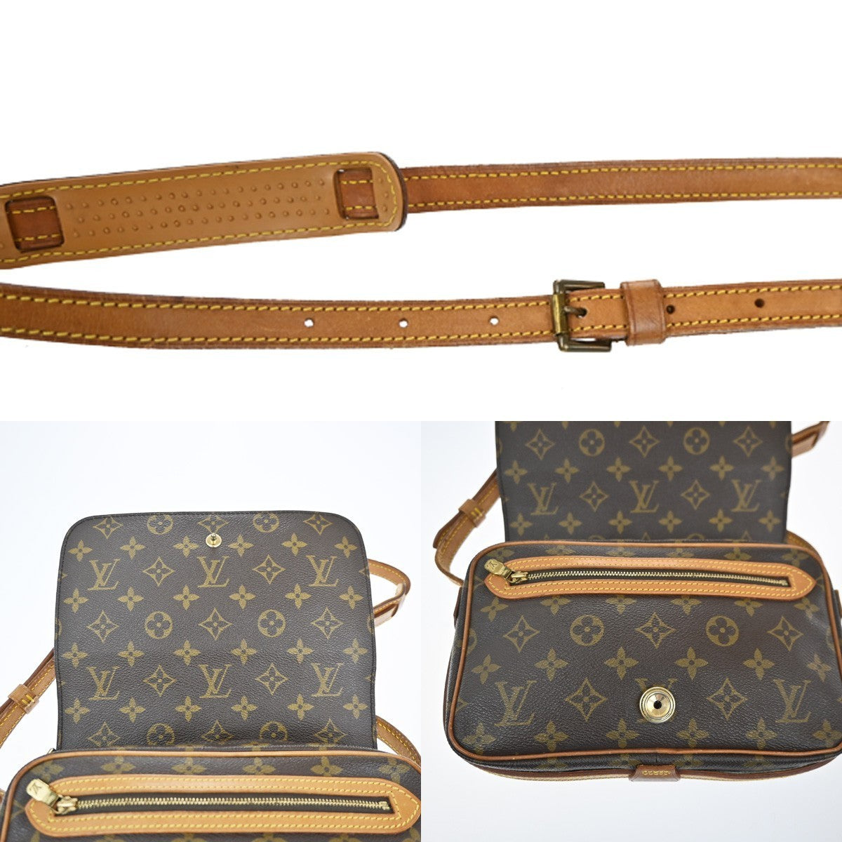 LOUIS VUITTONI Saint Germain 24 Shoulder Bag Monogram Leather BN M51210 34MA367