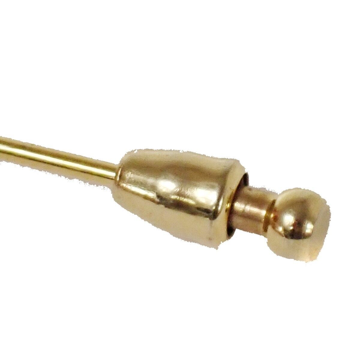 CHANEL CC Logo Pin Brooch 02A Imitation Pearl GHW Italy Accessory 69RH944