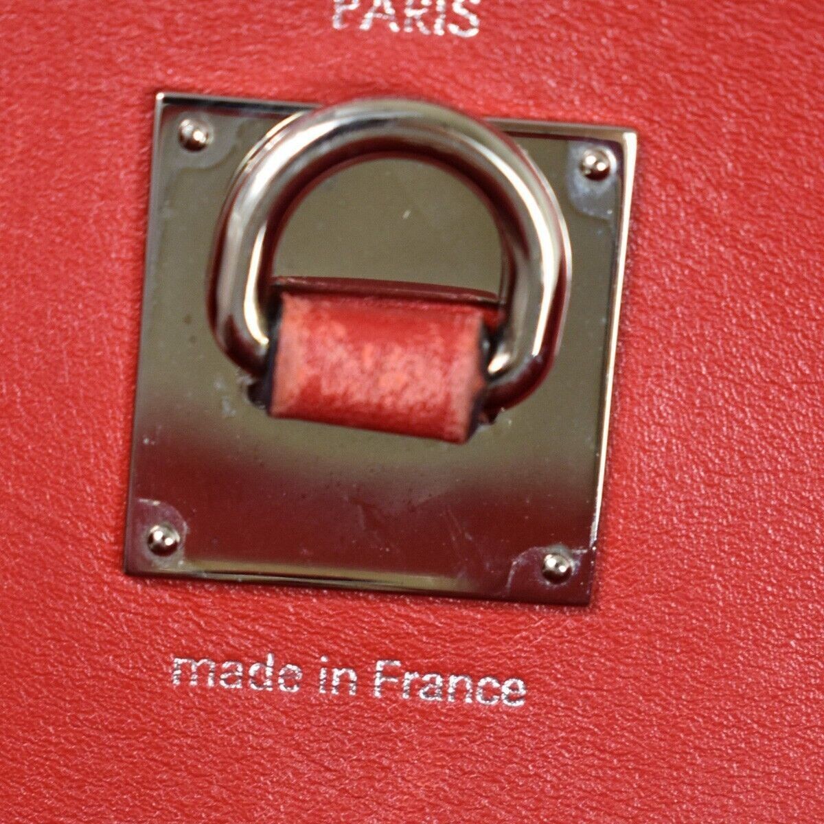 LOUIS VUITTON City Steamer MM 2Way Shoulder Hand Bag Calf Leather Red 686RH107
