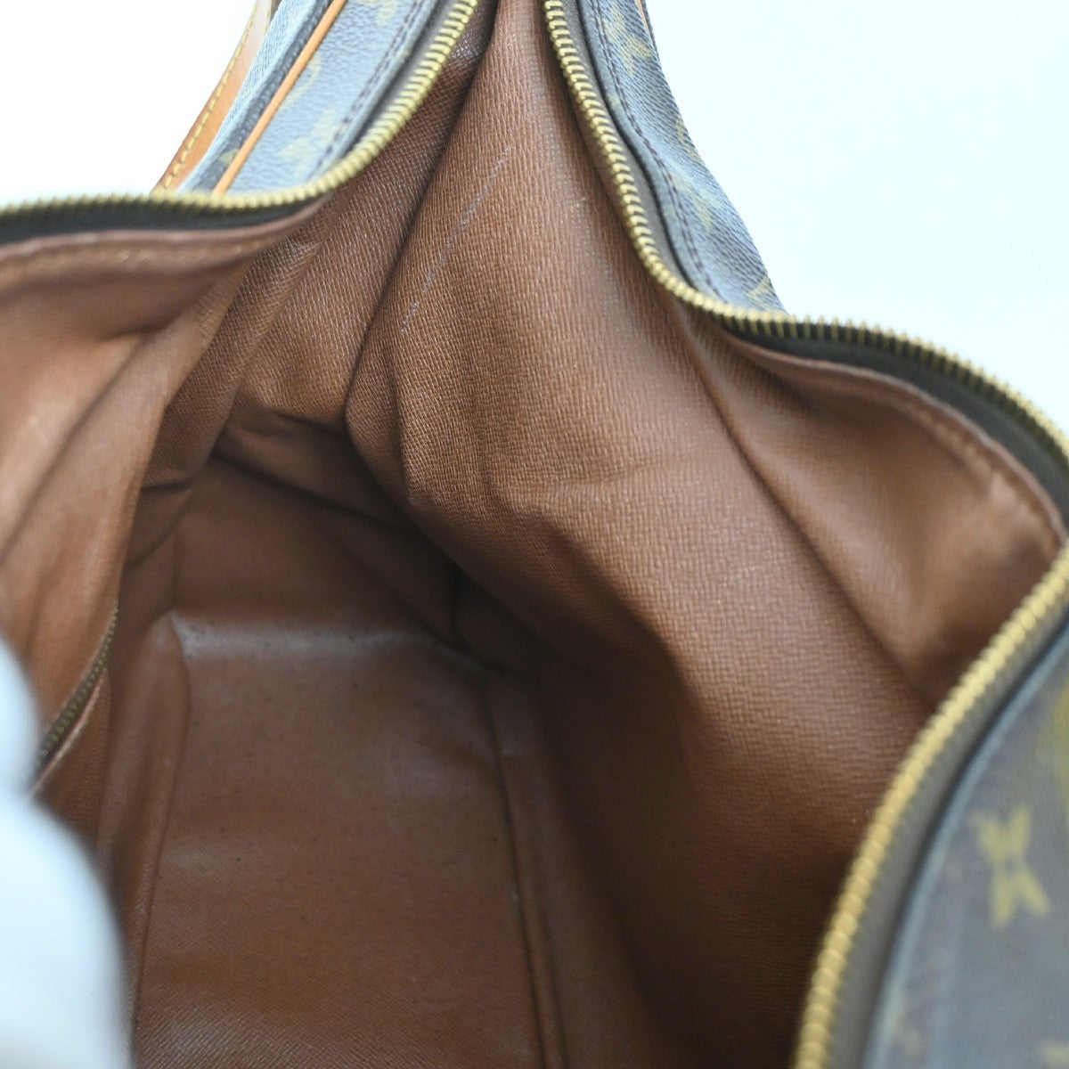 LOUIS VUITTON Boulogne 35 Shoulder Bag Monogram Leather Brown M51260 82SA061