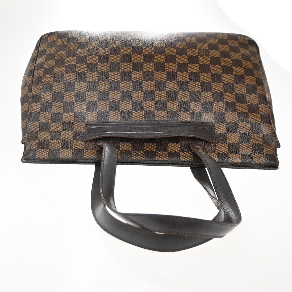 LOUIS VUITTON Parioli PM Shoulder Bag Damier Ebene Leather Brown N51123 32KC781