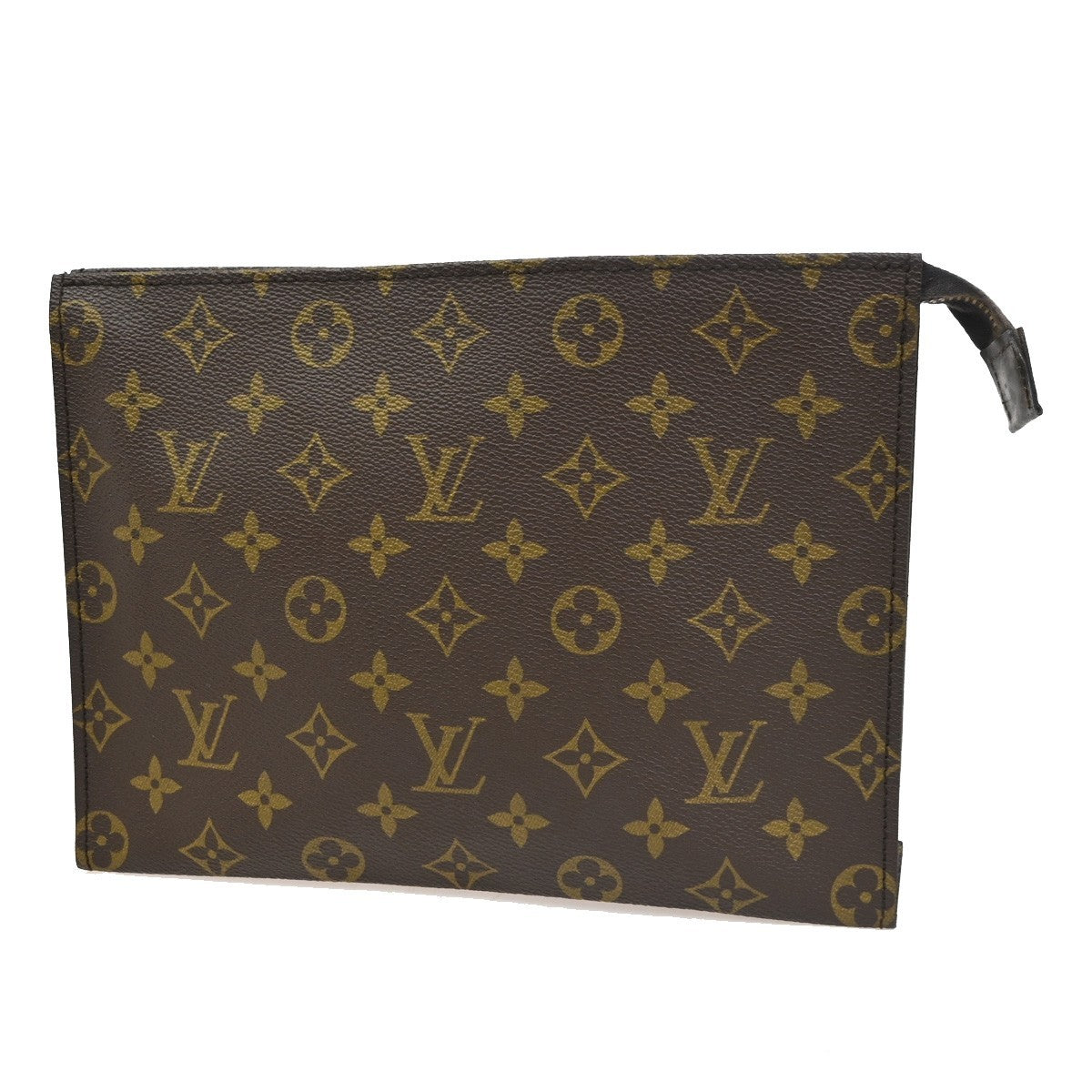 LOUIS VUITTON Poche Toilette 26 Clutch Pouch Bag Monogram Leather M47542 09CB014