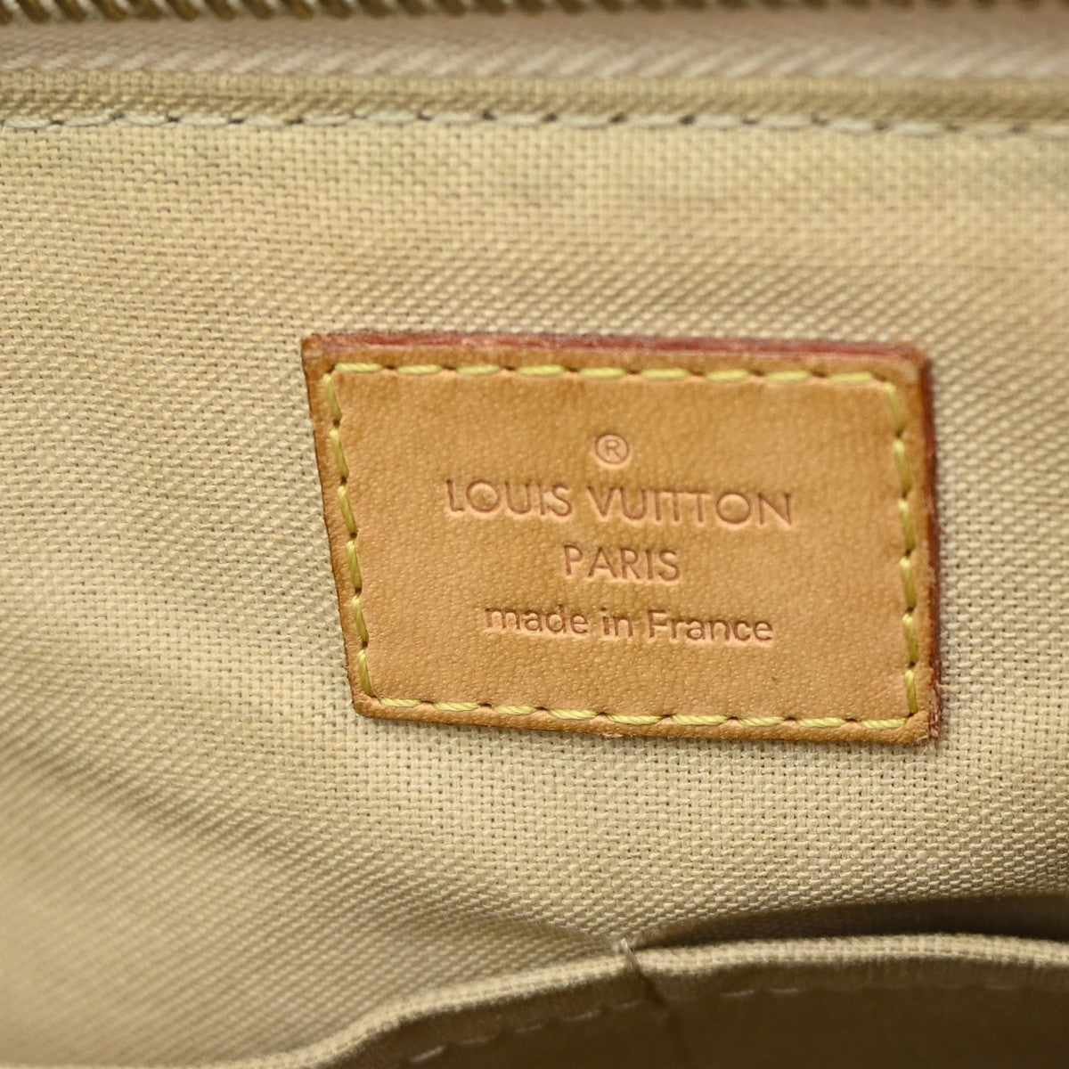 LOUIS VUITTON Siracusa PM Shoulder Bag Damier Azur Leather White N41113 16KB689