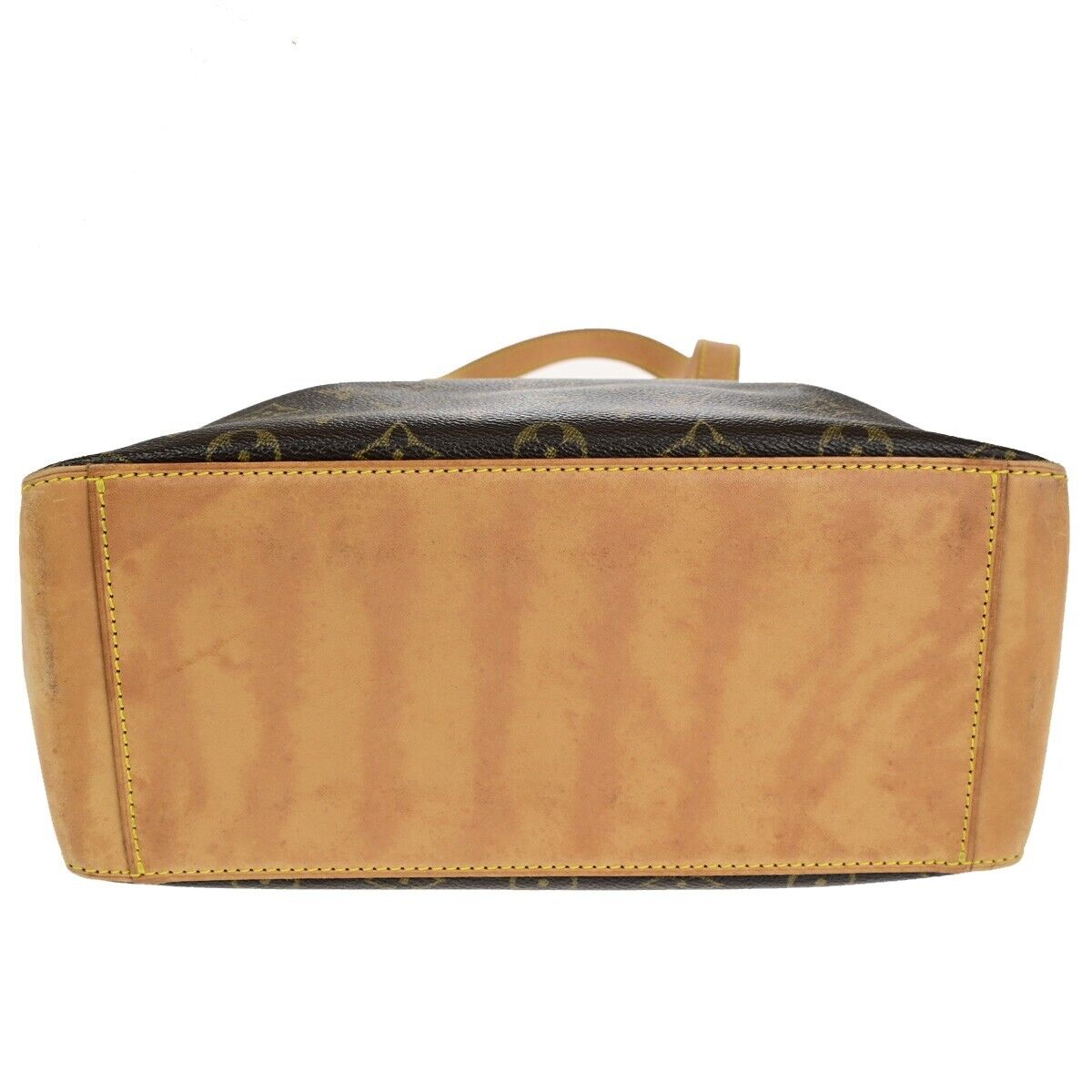 LOUIS VUITTON Cabas Piano Shoulder Bag Monogram Leather Brown M51148 77SJ595