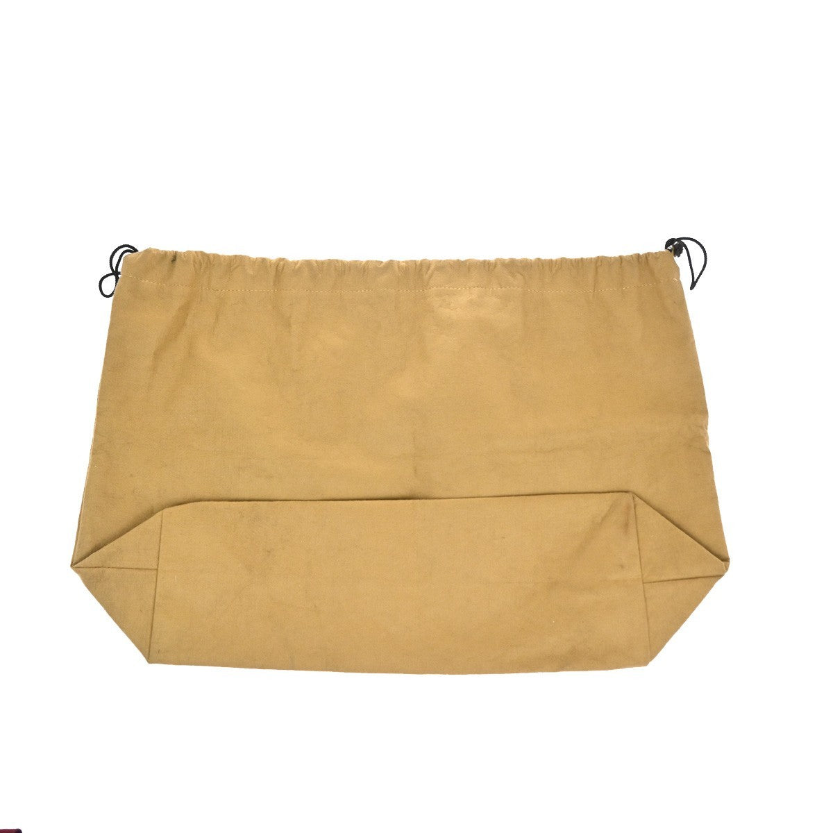 LOUIS VUITTON Logo 10 Set Dust Bag Drawstring Canvas Cotton Beige Brown 09KC801