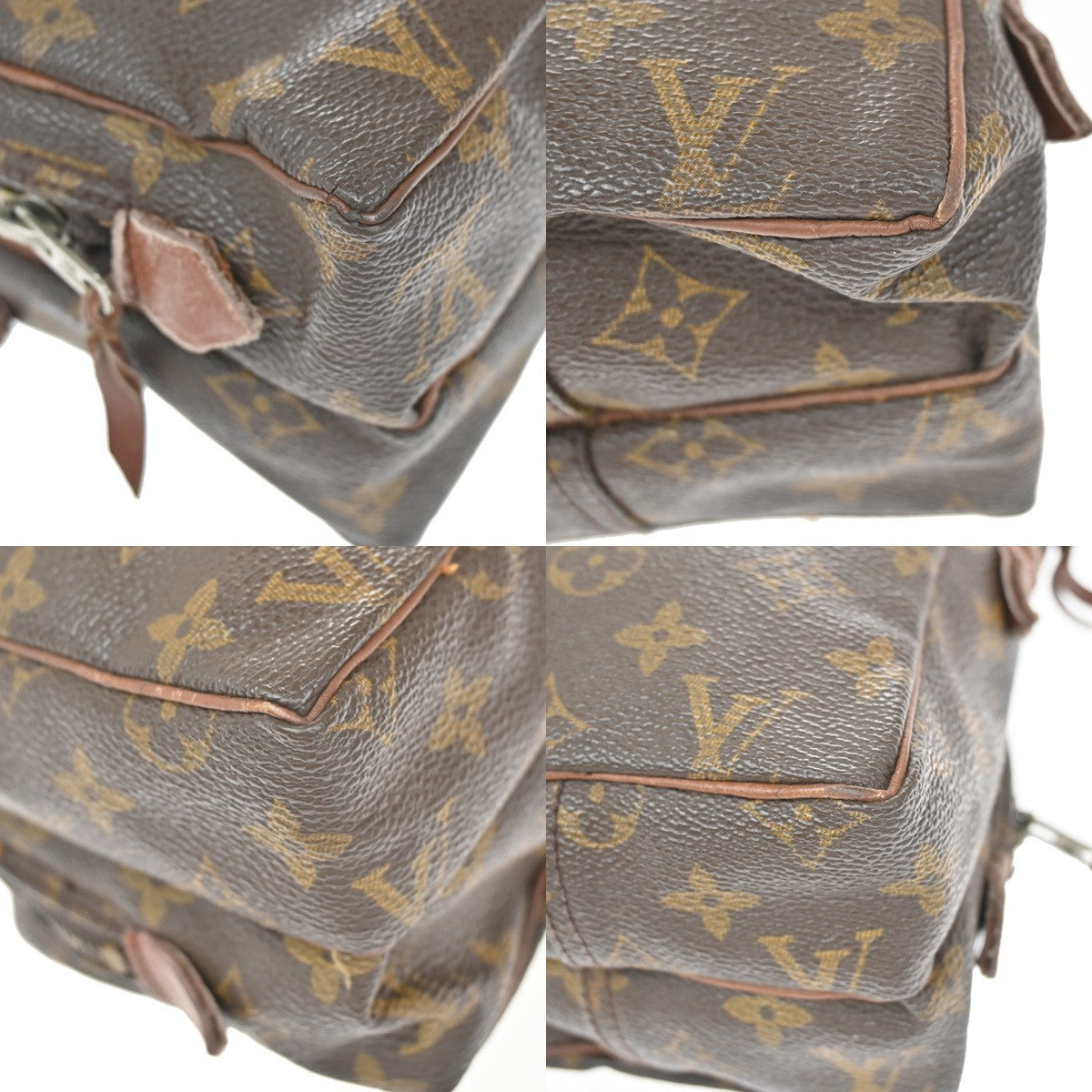LOUIS VUITTON Mini Amazon Shoulder Bag Monogram Leather Brown M45238 09CA201